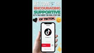 Let's-talk-about-the-real-stuff side of tiktok. #shorts #shortvideo