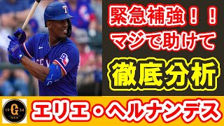 【新外国人選手】エリエ・ヘルナンデス(巨人)を徹底分析！！