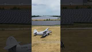 Meadow Field Take Off Antonov AN 2 Fly me to the the Moon  Airplane Biplane Radial Engine Start