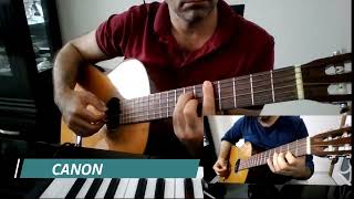 CANON ROCK Classical Guitar (Pachelbel) #shorts