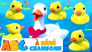 À Bébé Chansons | Cinq Petits Canards | 3D Comptine Bebe