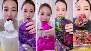 [solo] || only Qian's ice eating asmr || full video || compilations