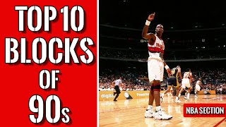 Top 10 blocks of NBA 90s