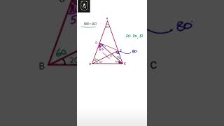 Difficult Angle Question & Solution-1 | Anglebisector | Findingangle | Step by Step Visual Learning