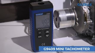 Gazelle G9409 Mini Tachometer | RPM Measurement And Revolution Count