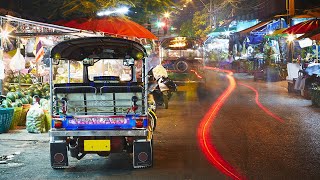 Cambodia tuk tuk - Phnom penh nightlife