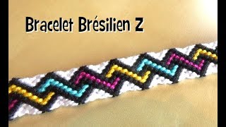 [TUTO] Bracelet brésilien Motif Z (avancé)