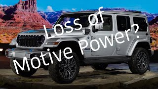 Loss of motive power?