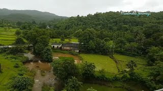 Train passes over Ambivali viaduct  of Konkan Railway | Scene 15