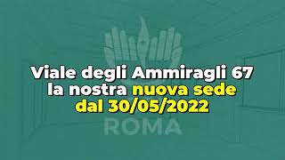 OPI ROMA: NUOVA SEDE DAL 30/05/2022 - Viale Degli Ammiragli 67