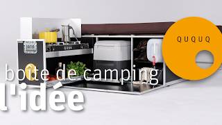 L'idée de la caisse de camping QUQUQ | D'une idée folle à un produit primé