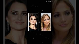 Jennifer Lopez OR Penélope Cruz??🎭🎬🎥#art #movie #actor #shortsfeed #viralvideo #feed #cinema #music