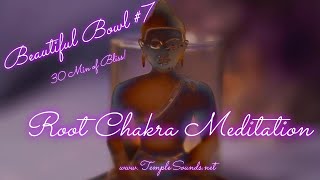 BEAUTIFUL MUSEUM BOWL #7 ~ ROOT CHAKRA ~ C3 ~ 128 HZ ~ ENJOY ANCIENT SOUNDS!  WWW.TEMPLESOUNDS.NET