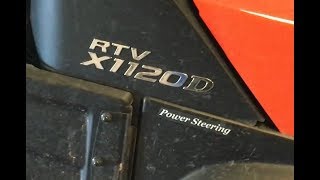 Kubota RTV X900 / X1100C / X1120D Oil Change