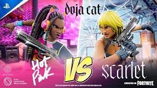 Fortnite - Doja Cat Hot Pink VS Scarlet | PS5 & PS4 Games