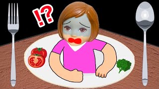 【食べられるぅぅ〜😱】暴走した女は止められない💦 巨大化した人の食事にされるケーちゃん…😭