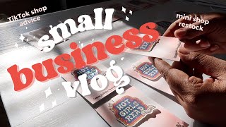 Small Business Vlog | TikTok Shop Restock & Tips | DIY Packaging Magnetic Bookmarks | Packing Orders