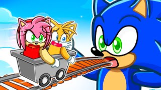 Roblox CART RIDE into SONIC with Tails & Amy!