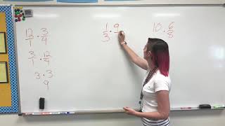 Multiplying Fractions And Whole Numbers