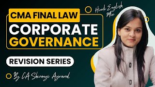 Corporate Governance | CMA Final Law Marathon Revision Series | Hinglish | June 2024