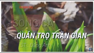 Karaoke Quán Trọ Trần Gian|Song Ca| Karaoke Hay