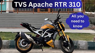 TVS Apache RTR 310 | Feature loaded motorcycle | India’s 1st factory customisable bike |