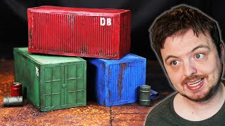 Shipping Containers - Wargaming Terrain Tutorial