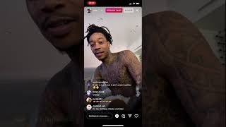 Wiz Khalifa Instagram live 12.28.21