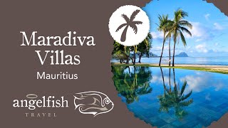 Maradiva Villas Resort & Spa - stunningly refurbished villa resort on Mauritius' sunset coast