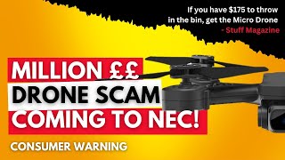 Micro Drone SCAM coming to NEC show! Consumers BEWARE! - LIVE