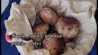 Rețeta de Chiftele Pufoase 👌- cum fac Chiftele la Cuptor Pufoase și Delicioase #reteterapide