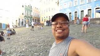 Pelourinho , Salvador , vista da Casa de Jorge Amado e todo o largo do Pelourinho