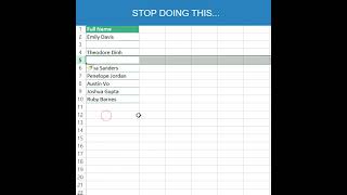 Add blanks rows #shorts #Excel #rows #blanks