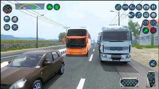 Real Uphil Bus Driving 3D 2024 - Coach Bus Offroad Drive Simulator : Android Gameplay #1