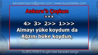 ANKARA'NIN BAĞLARI ♫ Oyu Havası ► KARAOKE