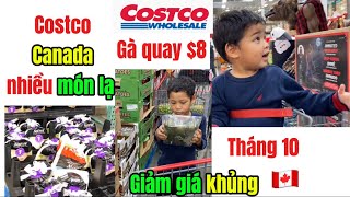 Đi chợ Costco giảm giá khủng và nhiều món lạ #tranpinnockfamily