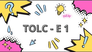 TOLC   ECONOMIA   1