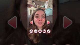 Dani si trucca con il nuovo filtro di Tik Tok! #danierobbi #shorts