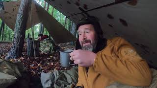 Rain of Biblical Proportions - Tarp Camping In Very Wet Conditions