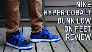 Nike Hyper Cobalt Dunk Low On Feet Review