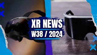 XR News, Sales, Releases (KW38/24) Meta Connect, Vive Focus Vision, Immersed Visor