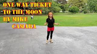 One Way Ticket To The Moon line dance