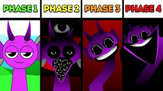 Phase 1 VS Phase 2 VS Phase 3 VS Phase 4 In Incredibox Sprunki!