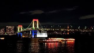 【Live】Odaiba lights and firework