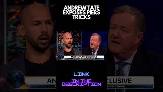 ANDREW TATE EXPOSES PIERS TRICKS #andrewtate #shorts