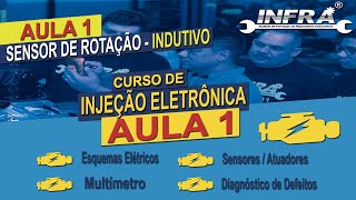 SENSOR DE ROTAÇÃO INDUTIVO -  AULA 1 - CURSO DE INJEÇÃO ELETRÔNICA -