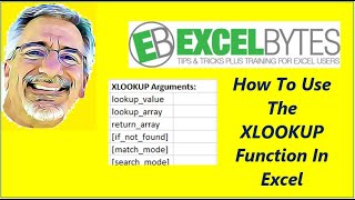 How To Use The XLOOKUP Function In Excel