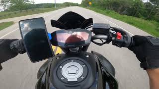 Yamaha FZ-07 Full Send on Country Roads - Yoshimura Exhuast & Quickshifter