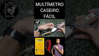 #shorts #multimetro #caseiro #ideiasincriveis #magaiver #gambiarra como fazer multímetro caseiro