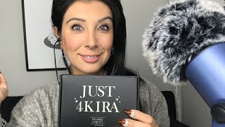 ASMR: Just4kira Contact Lenses Unboxing and Try on